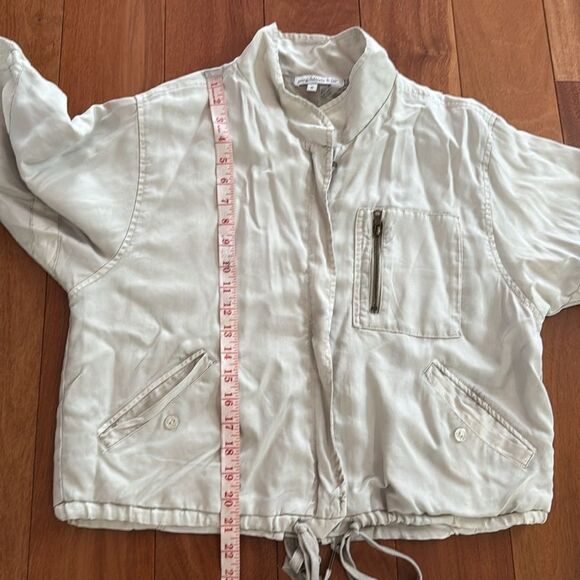 NWOT Young Fabulous & Broke Clara Utility Bomber Jacket Size S - Picture 11 of 12